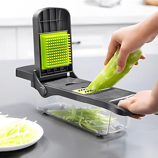 Mandoline cuisine gros concombre tranche mandolyna