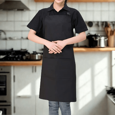 Tablier de cuisine fabrique en toile robuste et durable