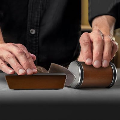 Aiguiseur couteau avec une surface en diamants plus durable