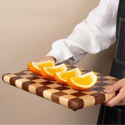 Planche à découper bois pour servir entrées