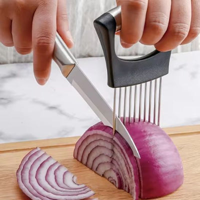 Coupe legumes fineslice chef prepare oignon