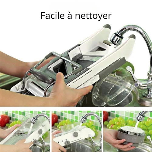 Mandoline cuisine facile a nettoyer welldone