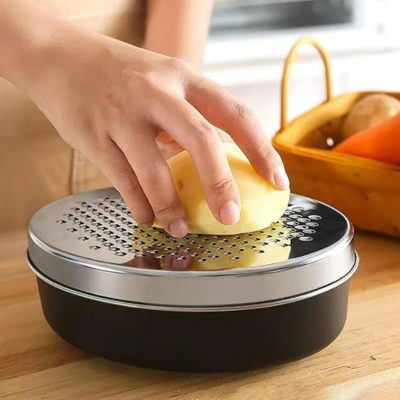 Râpe à fromage coupe fine ovalgrind patate