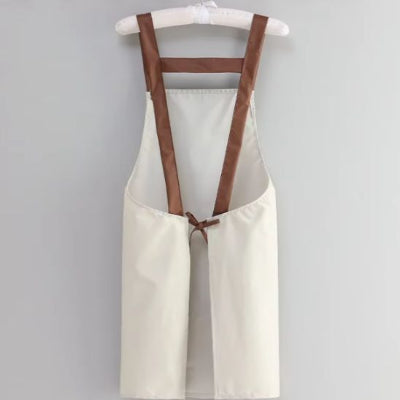 Tablier de cuisine blanc classique