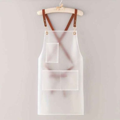 Tablier de cuisine clearfit blanc