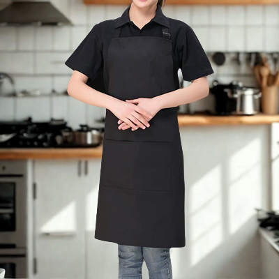 Tablier de cuisine fabrique en toile robuste et durable