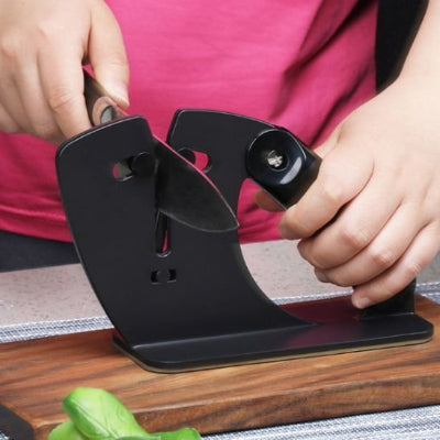 Aiguiseur couteau à l'angle réglable de 15 à 45° - facile à utiliser