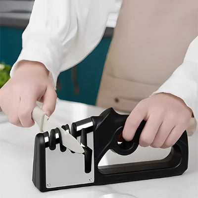 Aiguiseur couteau est le cadeau idéal pour retrouver le plaisir de couper, trancher et hacher avec précision