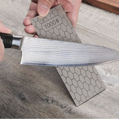 Aiguiseur couteau est livré avec une base de gel de silice, antidérapante et sûre à utiliser