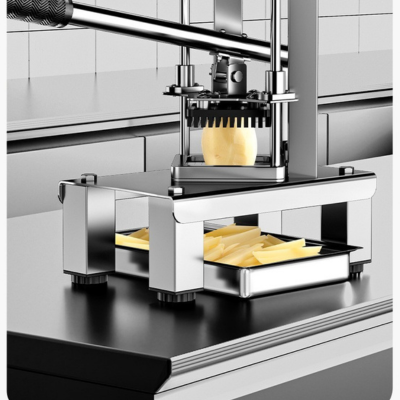 coupe frite professionnel verticut bac récupération dessous