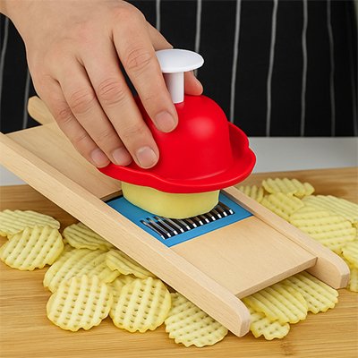 Coupe frites pour fantaisie culinaire     