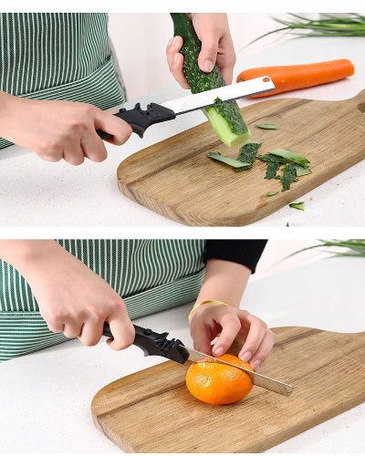 coupes légumes epluche concombre scissorscut