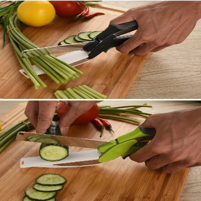coupes legumes preparation salade scissorscut