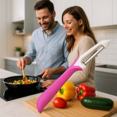 eplucheur a pommes parents preparent saute