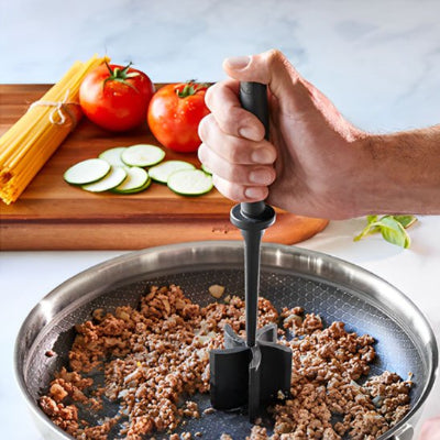 Hachoir a viande manuel pour hacher et émietter facilement