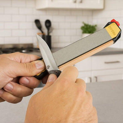 Pierre a aiguiser de cuisine multifonctionnel