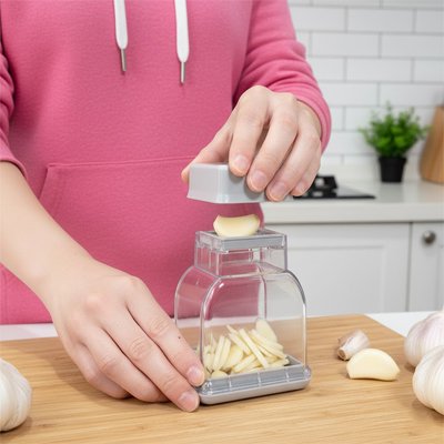 Presse ail fabriqué en ABS grade alimentaire