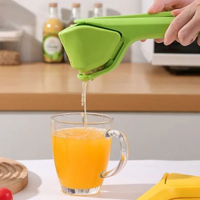 Presse citron manuel conception réduit éclaboussures