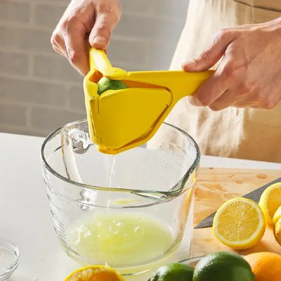 Presse citron manuel nettoyage facile sous eau où lave-vaiselle