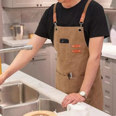 tablier de cuisine dispose de sangles réglables super pratiques