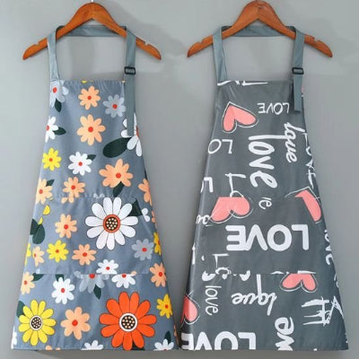 tablier de cuisine longueur pour protection des vêtements